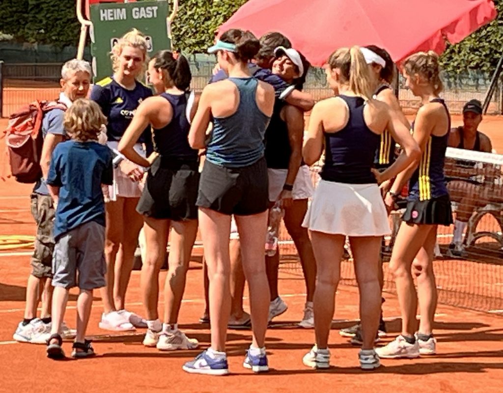 Tennis Damen Siegmoment