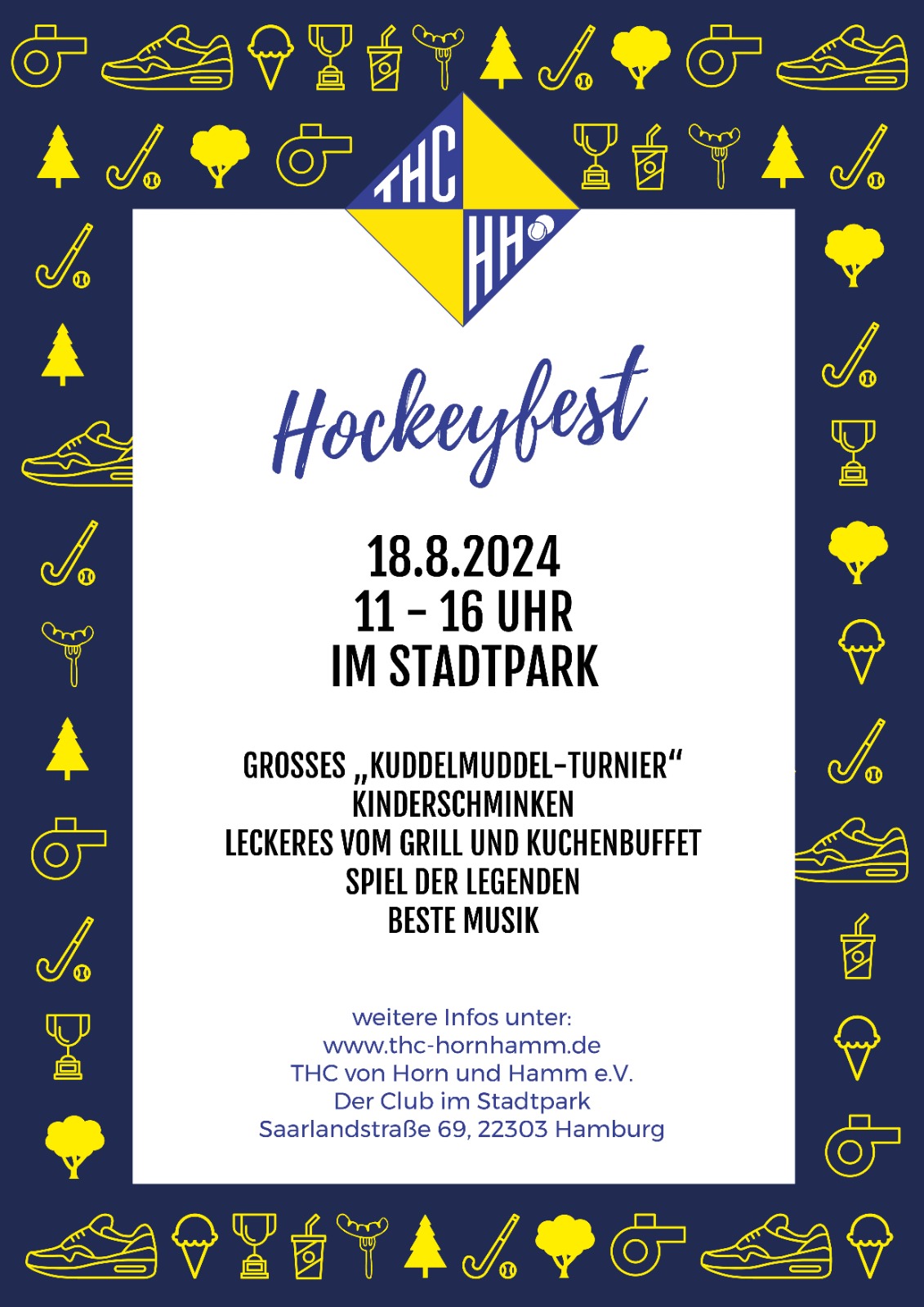 Tennis U Hockey Club Von Horn U Hamm Ev Tennis und Hockey in Hamburg beim THC Horn Hamm im Stadtpark