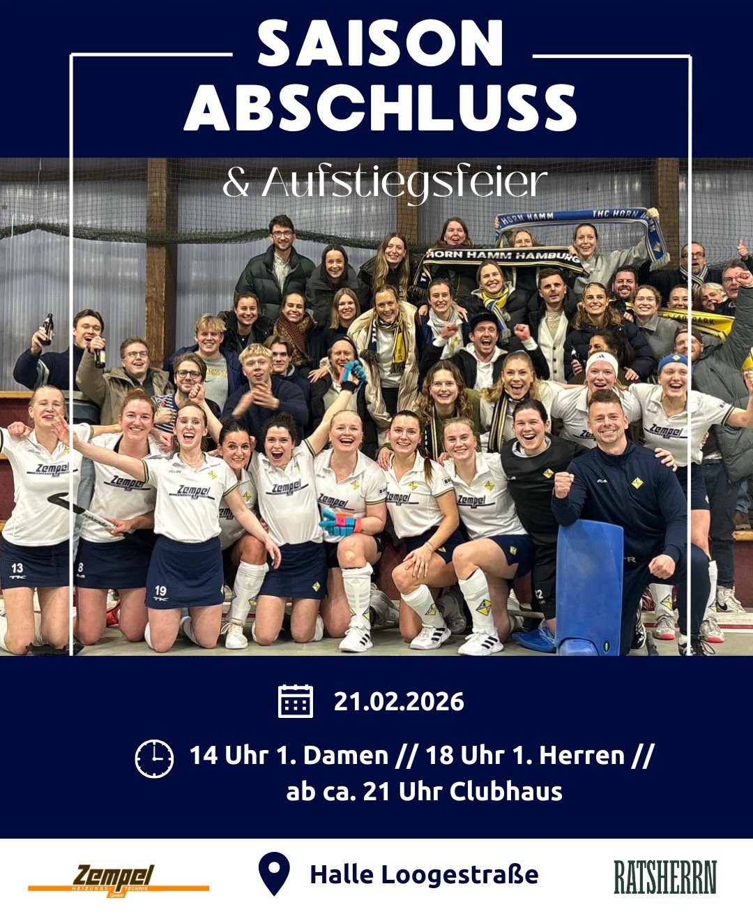 Saisonabschluss 26 Hockey