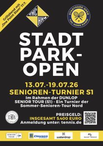Stadtpark Open Plakat 2026